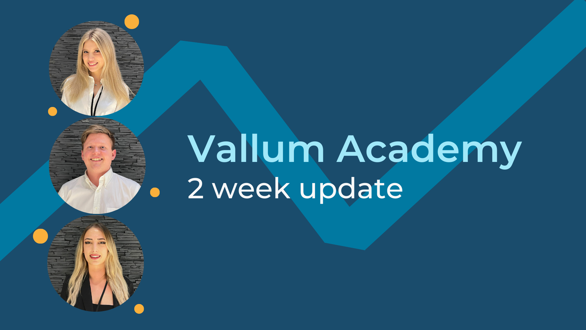 Vallum academy cover: Tamara, Thomas & Evie