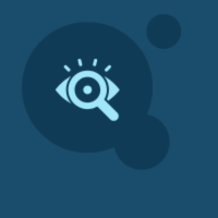 Eye icon viewing the talent market in order to highlight strength