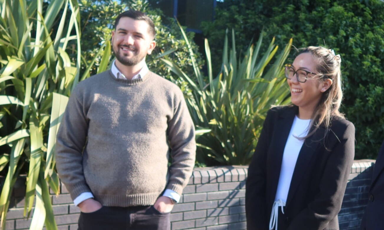 Vallum associates meet our team Bruno and Alina discussing hydrogen project