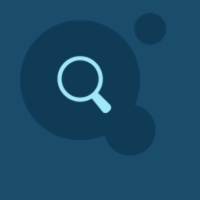 Magnifying glass to show our hidden marketing professional